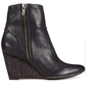 Frye Regina Wedge booties